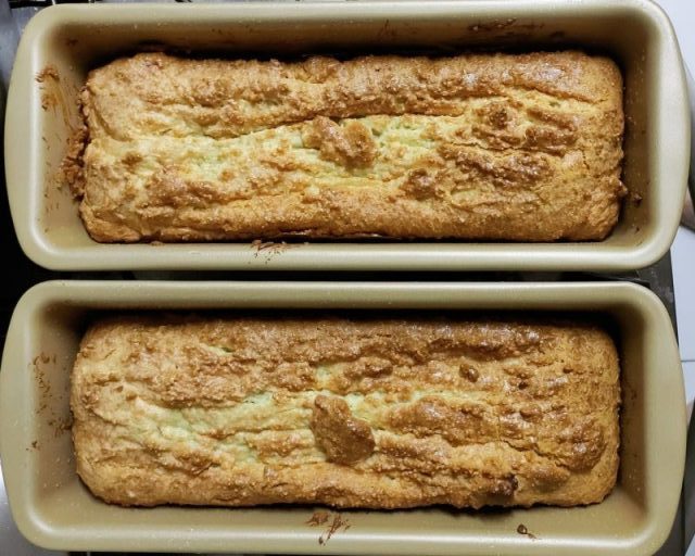 pão low carb na forma