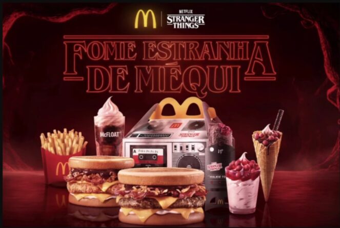 stranger things méqui mc donalds